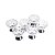 CJ 6 BOWLS DE CRISTAL P/SOBREMESA C/6 COLHERES BLACK LOUISE - Imagem 1