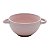 CJ 2 BOWLS CERÂMICA C/ALÇA ROMANCE ROSA 7x12cm 460ml - Imagem 2