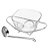 MOLHEIRA DE VIDRO C/SUPORTE E CONCHA DE PRATA FENICE 700ML - Imagem 4