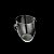 BALDE DE VIDRO C/ALÇA DE AÇO INOX BLACK ASTI 15X16cm - Imagem 3