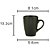CANECA PORCELANA PRETO - Imagem 3