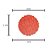 SOUSPLAT PORCELANA DAISY CORAL 33cm - Imagem 4