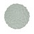 PRATO SOBREMESA PORCELANA DAISY BRANCO 19cm - Imagem 1