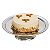 PRATO P/BOLO DE PRATA ELEGANCE 19CM - Imagem 3
