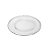 SOUSPLAT DE VIDRO C/CORDÃO PARIS PRATA 35CM - Imagem 1