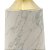 VASO DECORATIVO PORCELANA MARBLE BRANCO/DOURADO 12x26cm - Imagem 4