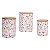 POTICHE DECORATIVO PORCELANA BRANCO 10x14cm - Imagem 3