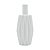 VASO DECORATIVO PORCELANA BRANCO 7x15cm - Imagem 1