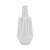 VASO DECORATIVO PORCELANA BRANCO 7x15cm - Imagem 2