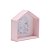 NICHO CASINHA MADEIRA ROSA 20x20x6cm - Imagem 2