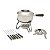 APARELHO DE FONDUE 10PC AÇO INOX PRETO - Imagem 4