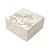 CAIXA DE MADEIRA LIZ BEGE 25X25X12,5cm - Imagem 1