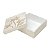 CAIXA DE MADEIRA LIZ BEGE 20X20X10cm - Imagem 3