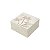 CAIXA DE MADEIRA LIZ BEGE 20X20X10cm - Imagem 1