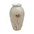 VASO DE PAPEL MACHE C/MADREPEROLA LIZ BEGE 40X16X45cm - Imagem 1