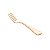 CJ 12 GARFOS DE AÇO INOX P/MESA DE PVD CROISÉ ROSE GOLD - Imagem 1