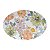 BANDEJA OVAL DE MELAMINA FLOWERS 50,5X35,5X1,5cm - Imagem 4