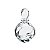 GARRAFA DE CRISTAL DE CHUMBO BLANK REDONDA 650ml - Imagem 1