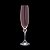 CJ 6 TAÇAS P/CHAMPAGNE DE CRISTAL ECOLÓGICO ELISA ROSE QUARTZ 220ml - Imagem 2