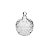 POTICHE DECORATIVO DE VIDRO C/TAMPA STARS TRANSPARENTE 10,5X10,5X13,5cm - Imagem 1