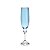 CJ 6 TAÇAS P/CHAMPAGNE DE CRISTAL ECOLÓGICO ELISA ISLAND PARADISE 220ml - Imagem 1