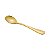 COLHER DE AÇO INOX P/AÇÚCAR  PVD DOURADO CROISÉ - Imagem 1