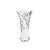 VASO DE VIDRO PETALS TRANSPARENTE 9,5X6,6X19,5cm - Imagem 1