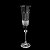 CJ 6 TAÇAS P/CHAMPAGNE CRISTAL ECOLÓG BLACK ALEXANDRA 190 ML - Imagem 1
