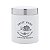 POTE DE PORCELANA COM TAMPA DE ALUMINIO ESCOVADO 720ML - Imagem 4