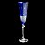 CJ 6 TAÇAS P/CHAMPAGNE CRISTAL ECOLÓG COBALT ALEXANDRA190 ML - Imagem 2