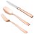 FAQUEIRO 30PC PVD ROSÉ GOLD PISA ESTOJO DE MADEIRA - Imagem 1