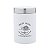 POTE DE PORCELANA COM TAMPA DE ALUMINIO ESCOVADO 900ML - Imagem 2