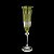 CJ 6 TAÇAS CHAMPAGNE CRISTAL ECOLÓG SAPHIRE ALEXANDRA 190 ML - Imagem 1