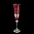 CJ 6 TAÇAS P/CHAMPAGNE CRISTAL ECOLÓG RUBY ALEXANDRA 190 ML - Imagem 1