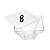 BALEIRO DE VIDRO C/TAMPA DE PRATA VENEZA 11X6CM - Imagem 2