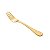 (DZ) GARFO P/PEIXE PVD DOURADO GENEVE - Imagem 1