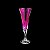 CJ 6 TAÇAS DE CRISTAL ECOLÓGICO P/CHAMPAGNE WELLINGTON CHERRY 180ml - Imagem 1