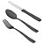 FAQUEIRO 48PC PVD BLACK PISA ESTOJO DE MADEIRA - Imagem 1