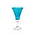 CJ 6 TAÇAS DE CRISTAL ECOLÓGICO P/ÁGUA WELLINGTON TURQUESA 280ml - Imagem 2