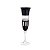 CJ 6 TAÇAS P/CHAMPAGNE CRISTAL ECOLÓG KLEOPATRA BLACK 175 ML - Imagem 2