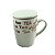 CANECA PORCELANA C/INFUSOR TAMPA VINTAGE LETTERS VERDE 350ML - Imagem 1
