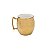 CANECA MOSCOW MULE DE PORCELANA VERA GOLD 430ml - Imagem 1