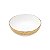 SALADEIRA DE PORCELANA VERA GOLD 20,5X7,5cm - Imagem 2