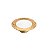PRATO DE PORCELANA P/BOLO VERA GOLD 30X10cm - Imagem 1