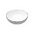 SALADEIRA DE PORCELANA VERA SILVER 20,5X7,5cm - Imagem 2