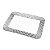 TRAVESSA DE PORCELANA VERA SILVER 33,5X23X2,5cm - Imagem 1