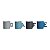 CJ 4 XÍCARAS P/CAFÉ DE PORCELANA LETTERS C/SUPORTE 70ML - Imagem 3