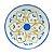 AP DE JANTAR 42 PCS DE PORCELANA SUPER WHITE MAYOLICA BLUE - Imagem 2
