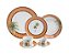 AP DE JANTAR 42 PCS DE PORCELANA SUPER WHITE PALM - Imagem 1