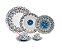 AP DE JANTAR 42 PCS DE PORCELANA SUPER WHITE MARRAKESH - Imagem 1